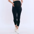 Motherhood Maternity Women's Essential Stretch Crop Length Secret Fit Belly Leggings Leggings