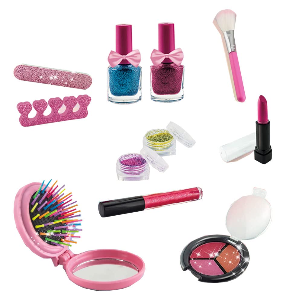 Makeup manicure se with Accessories for 6 years Girls, Best Birthday Gift for Girls