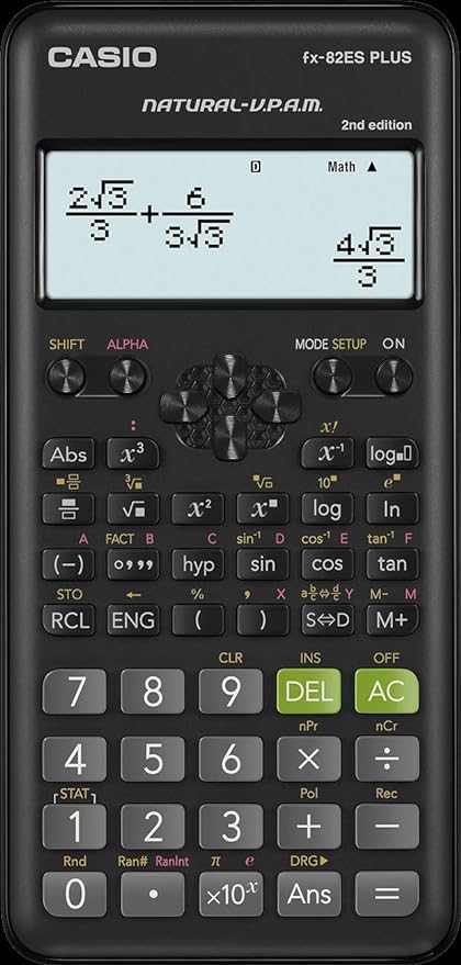 Casio - Digital Calculator - Black