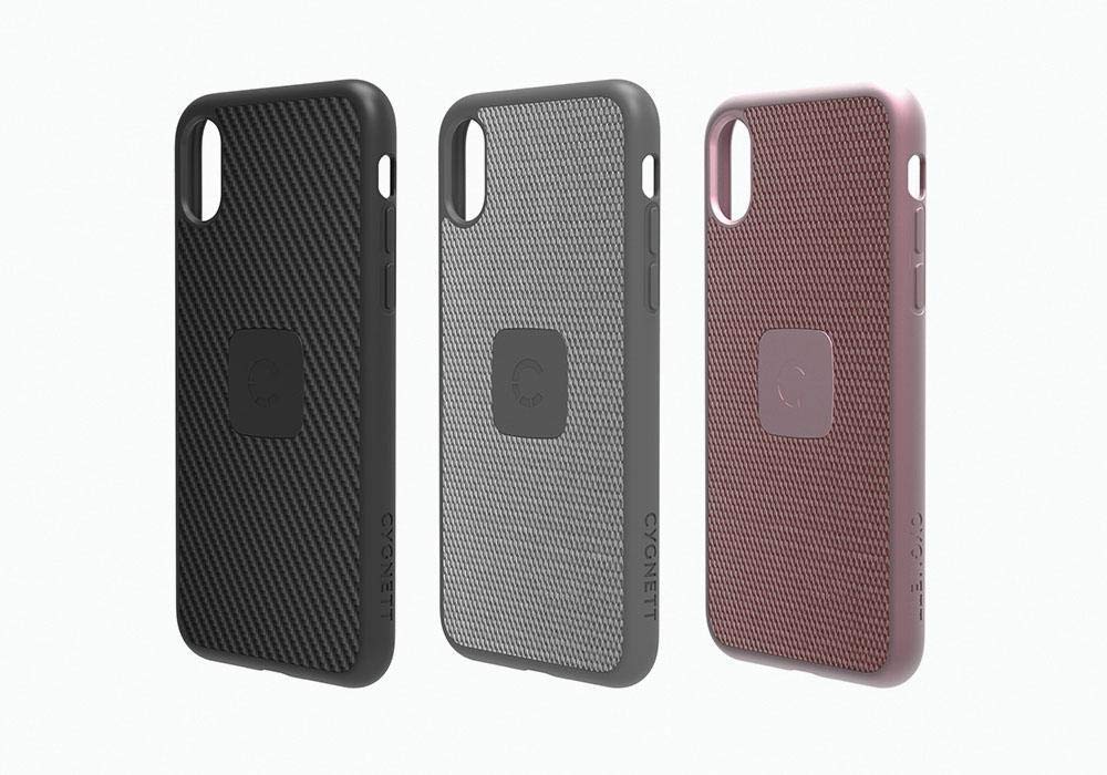 Cygnett UrbanShield Line up [Slim line] Lighweight Protective Case with Metalic Frame [Scratch Resistant] [Durable] - For iPhone X/Xs - Carbon Fiber [Rose Gold] Aluminium and PC/TPU Dual Construction