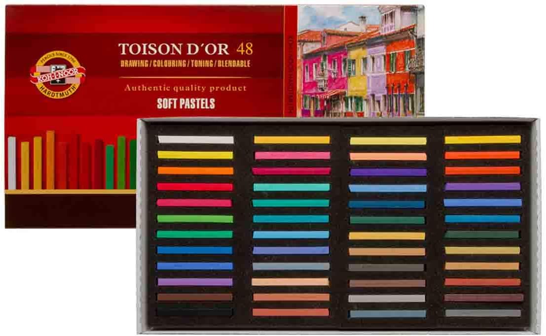 Koh-I-Noor set of artists´ soft pastels 8586 48