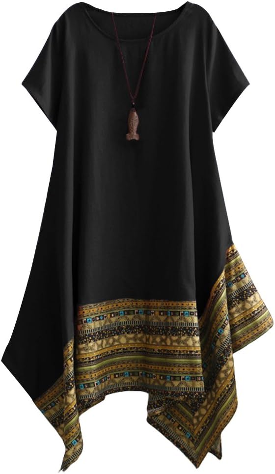Minibee womens Ethnic Dress Maxi Dresses Casual Long Dresses