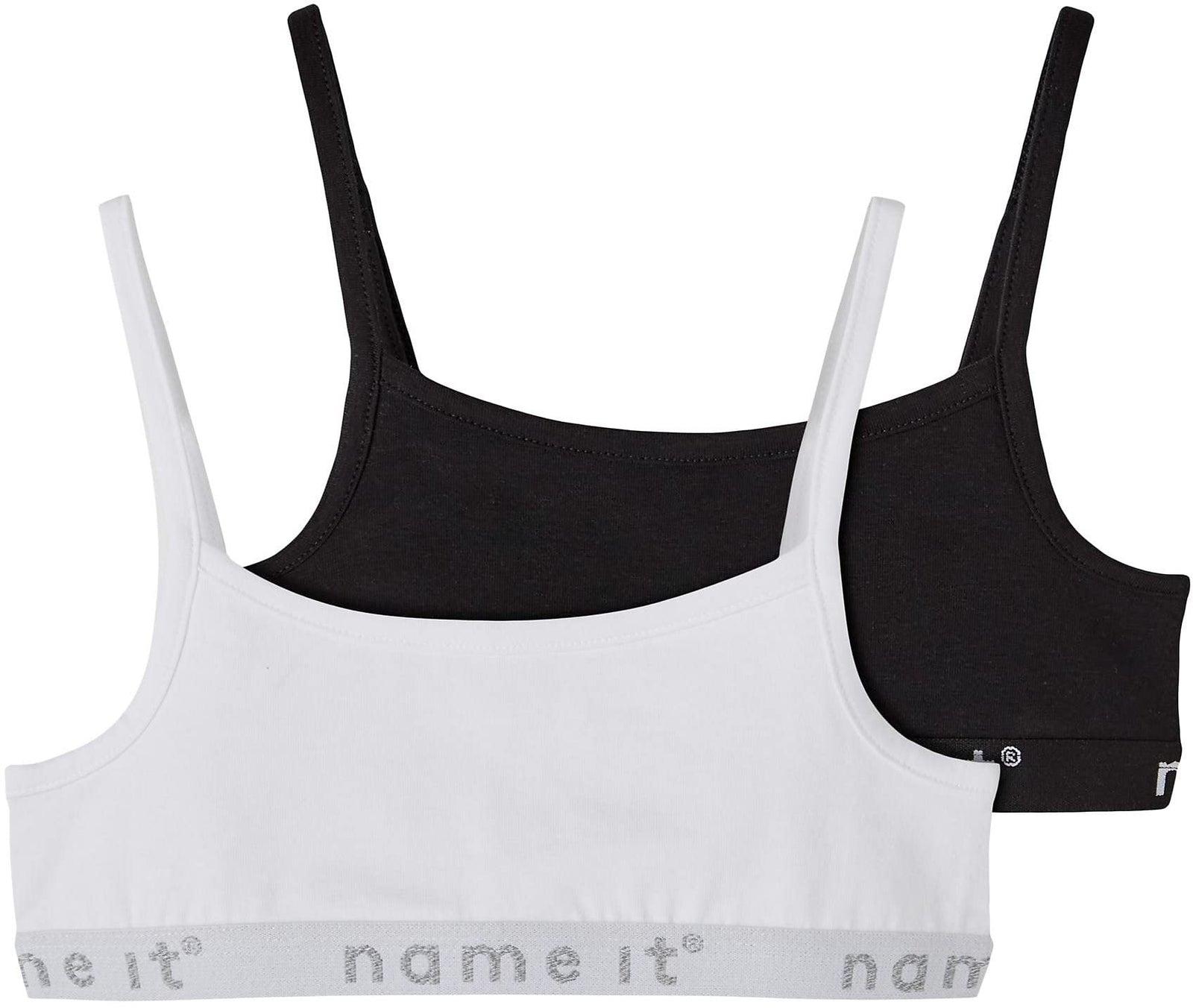 name it Girl's Strap Short Top 2 PACK Underwear