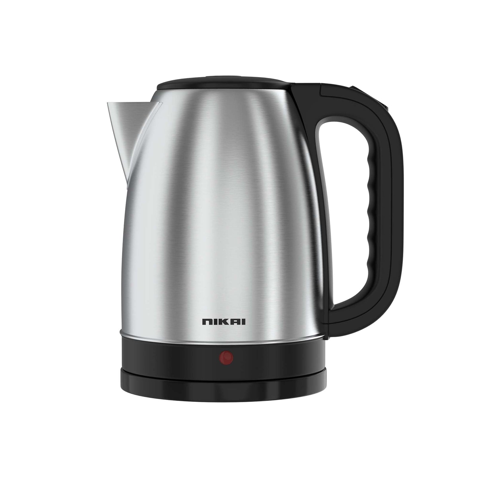 Nikai 1.7L Stainless Steel Electric Kettle, 2200W Power, Stylish & Safe Boiling, Auto Shut Off, Indicator Light, 360° Rotating Base, Timeless Design, Matt Finish, Ideal for Home & Office use - NK420A