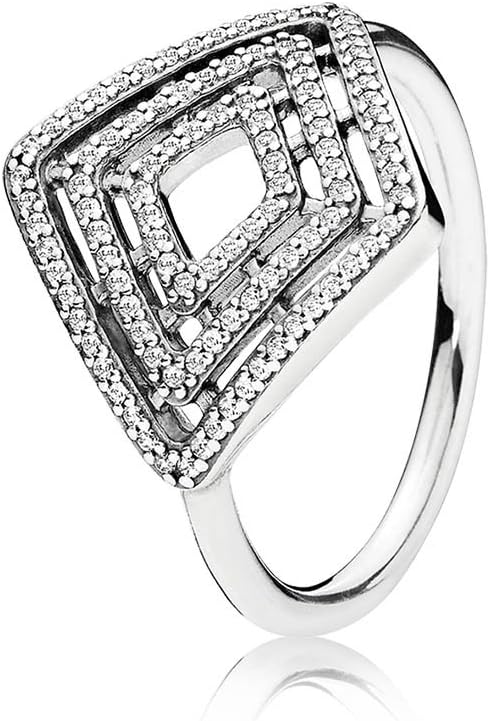 PANDORA Silver Ring With Clear Cubic Zirconia