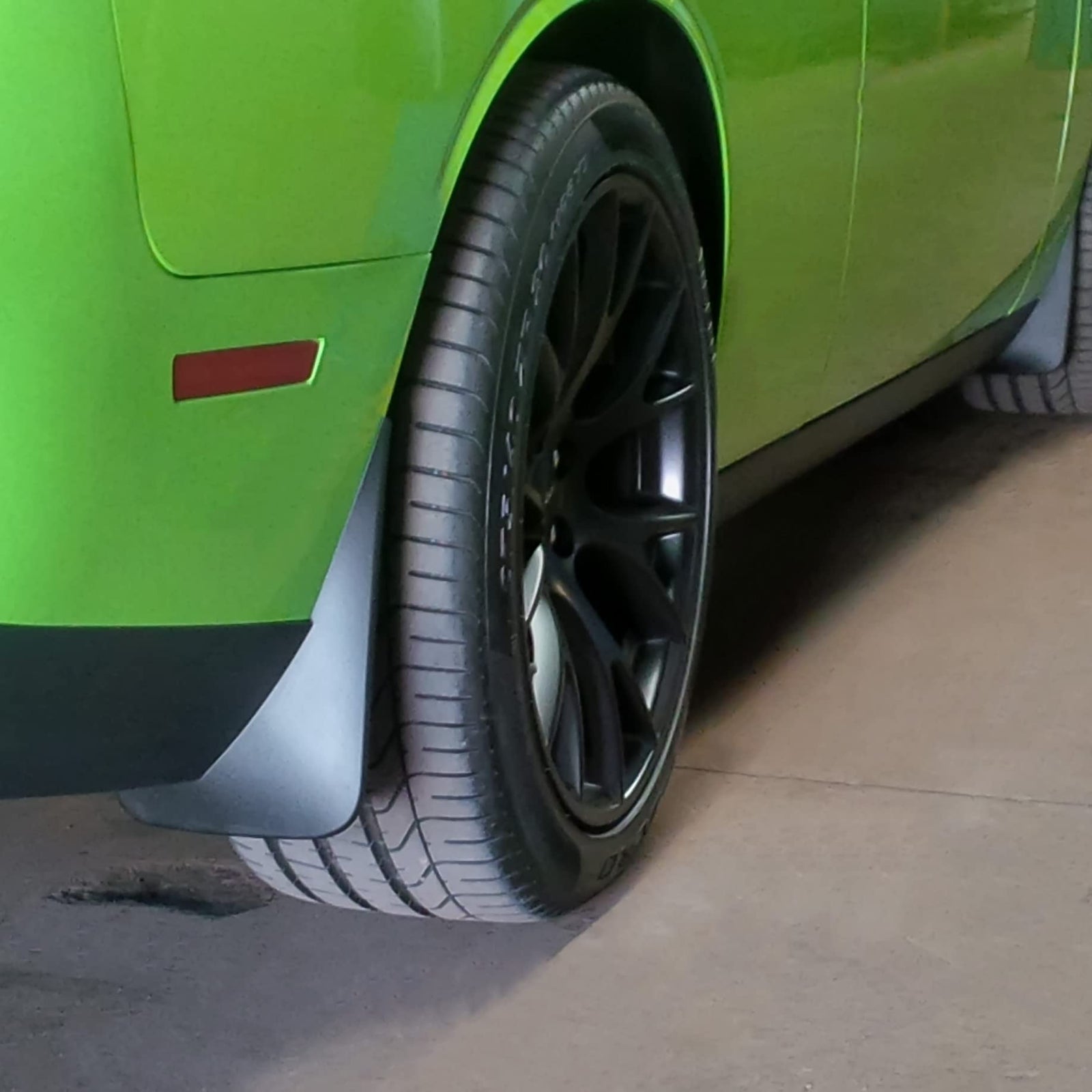 KEWISAUTO Mud Flaps Splash Guards for Dodge Challenger 2015-2023, Front Rear Mud Splash Guards Kit Heavy Duty Molded for Dodge Challenger 2015-2023(4PCS, Without Fender Flares)