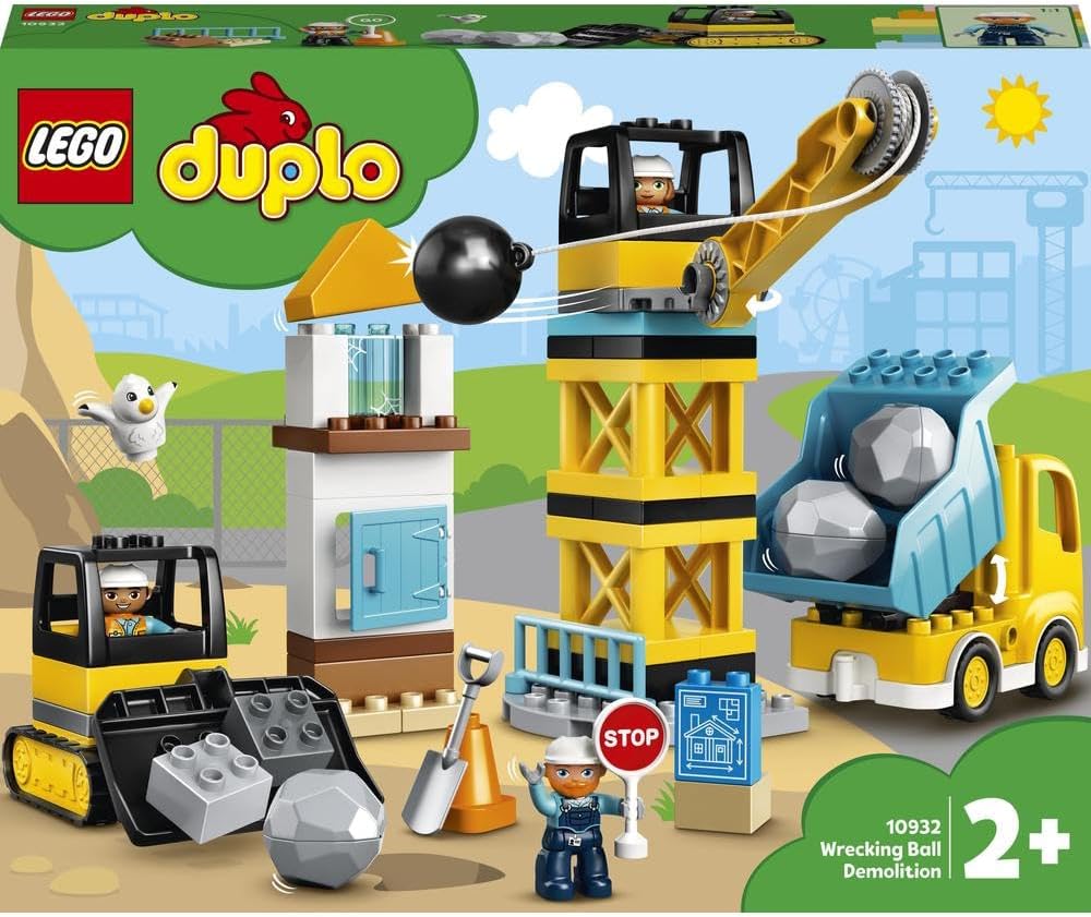 مجموعة LEGO DUPLO لمهدم الكرة الهدم 10932 (56 قطعة)