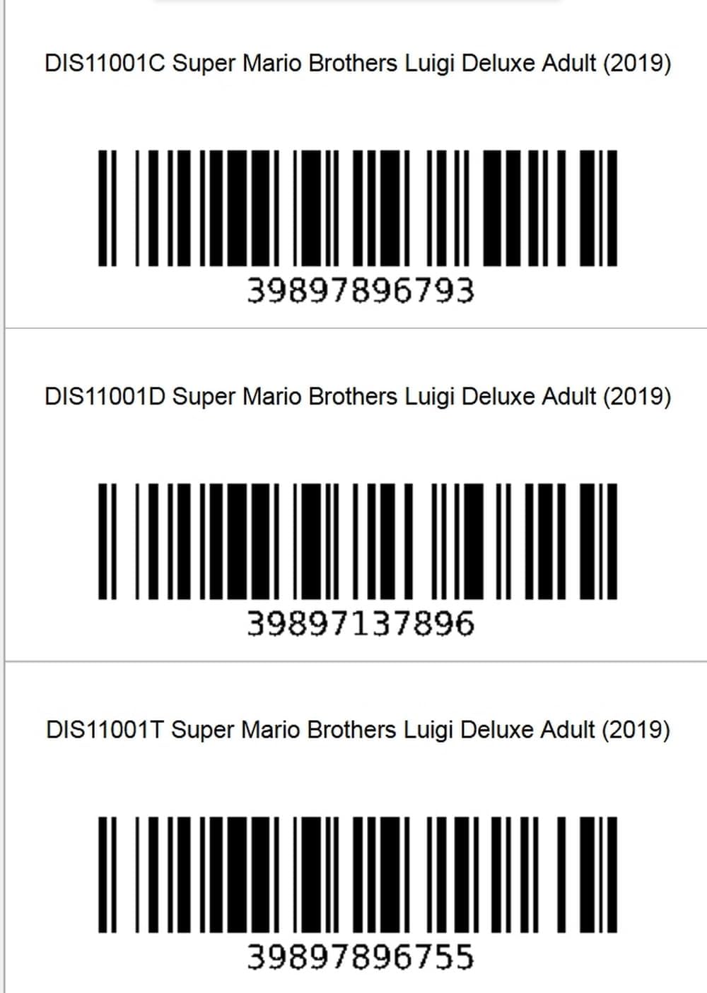 Disguise mens Luigi Deluxe Adult Costume Adult Sized Costumes (pack of 1)