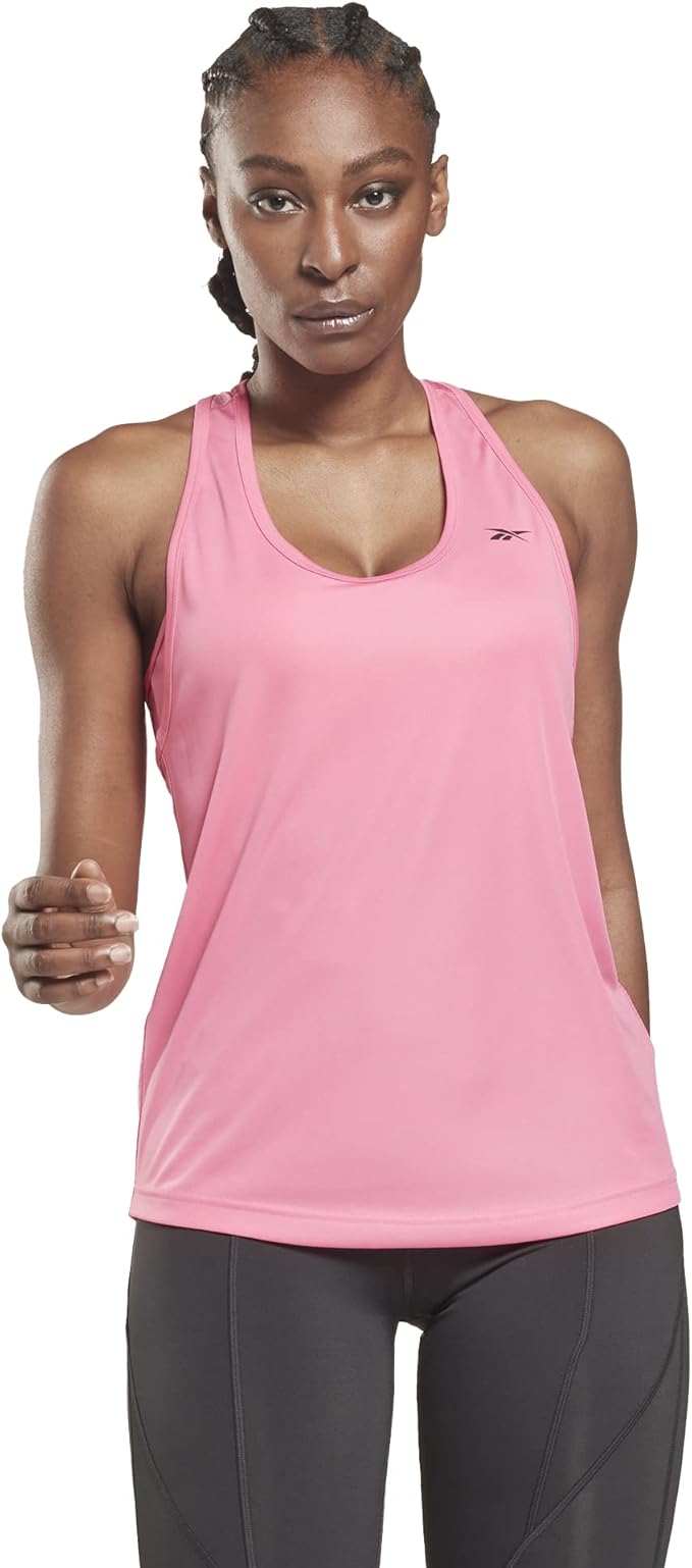 Reebok US PERFORM MESH TAN TRUPNK H65583 TRAINING TANK For Women