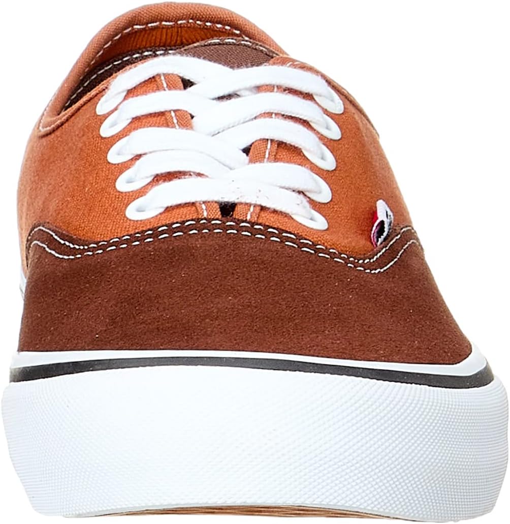 Vans Authentic Pro Potting Mixed-Media Contrast Sole Lace-up Sneakers for Men