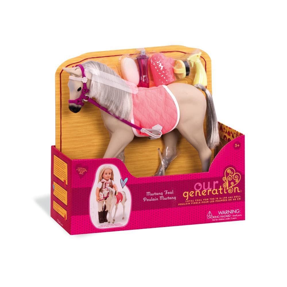 Our Generation Mustang Foal Accessory Set for 18