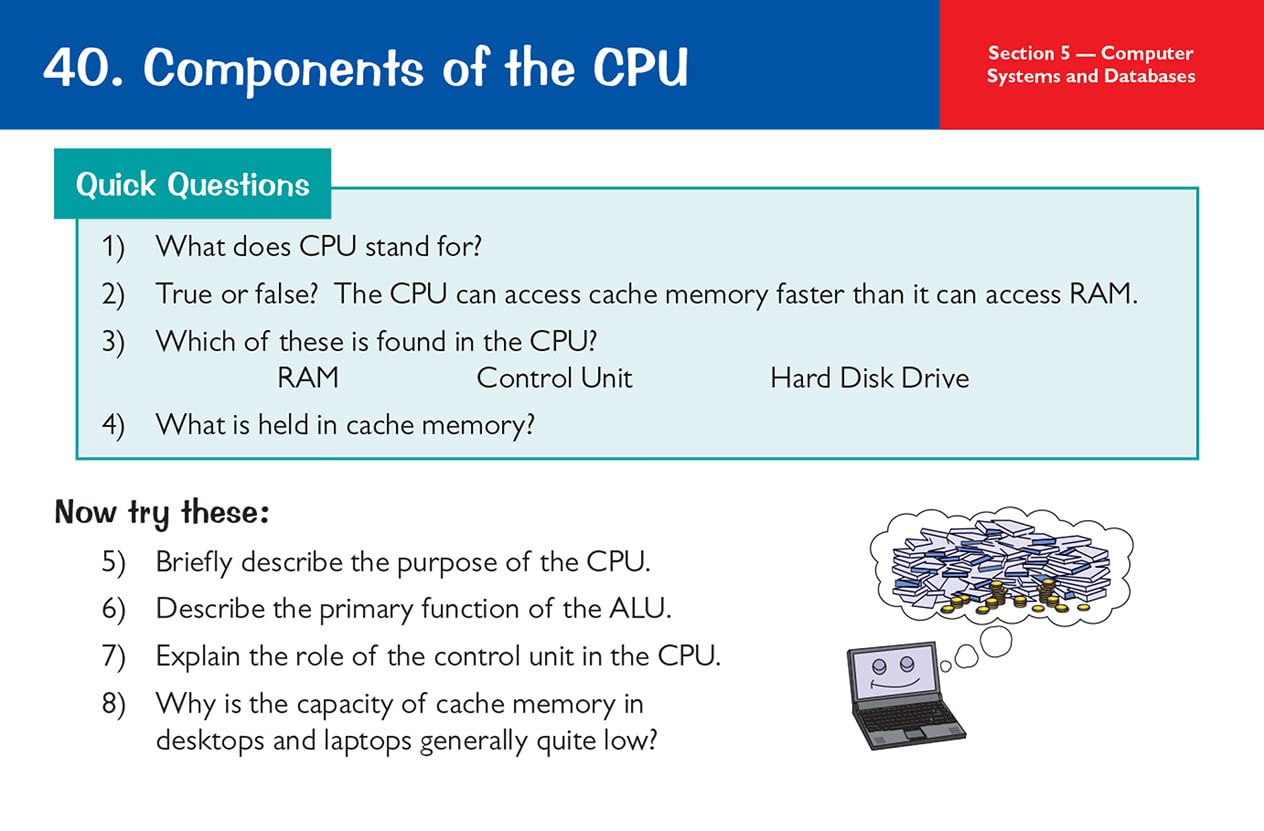 New GCSE Computer Science AQA Revision Question Cards