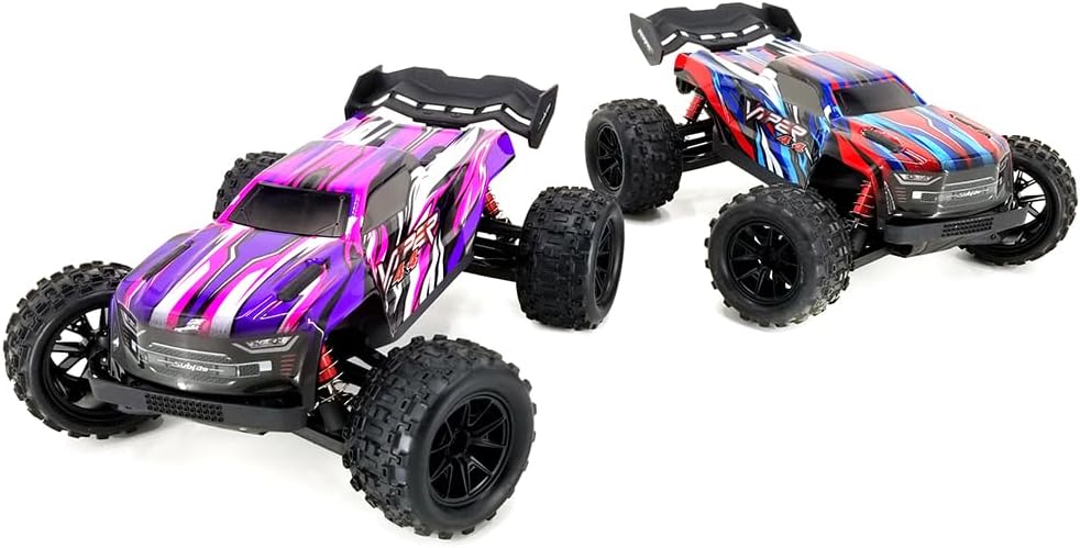 Mytoys Fast Speed 50km/h 1/16 Full Proportional Remote Control Off-Road Car - 4 Wheel Drive RC Truck RTR (Purple)