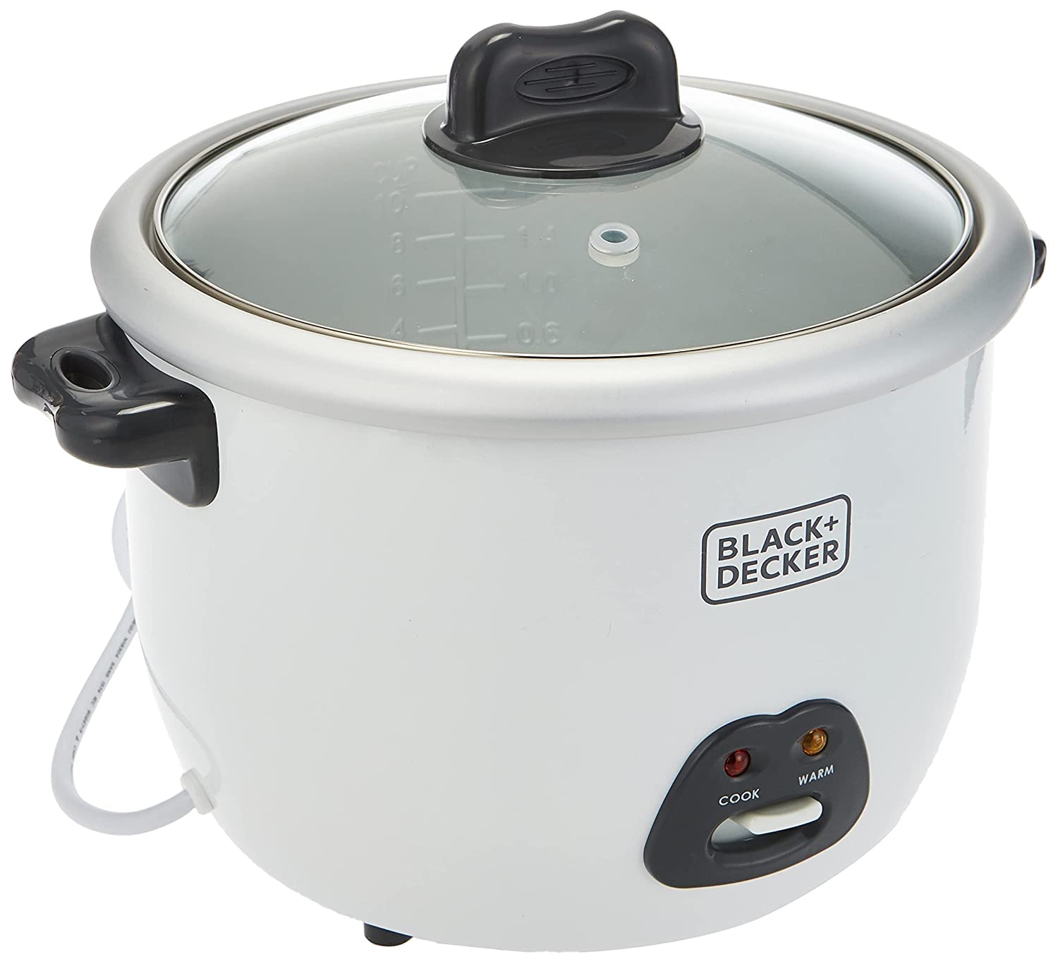 Black+Decker Rice Cooker - RC1850-B5-SP, 1.8 litre