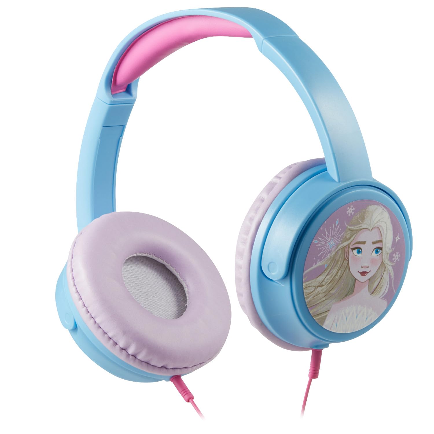 SMD'S Disney Frozen Stereo Headphones w/Padded Ear Cups and 11 stickers