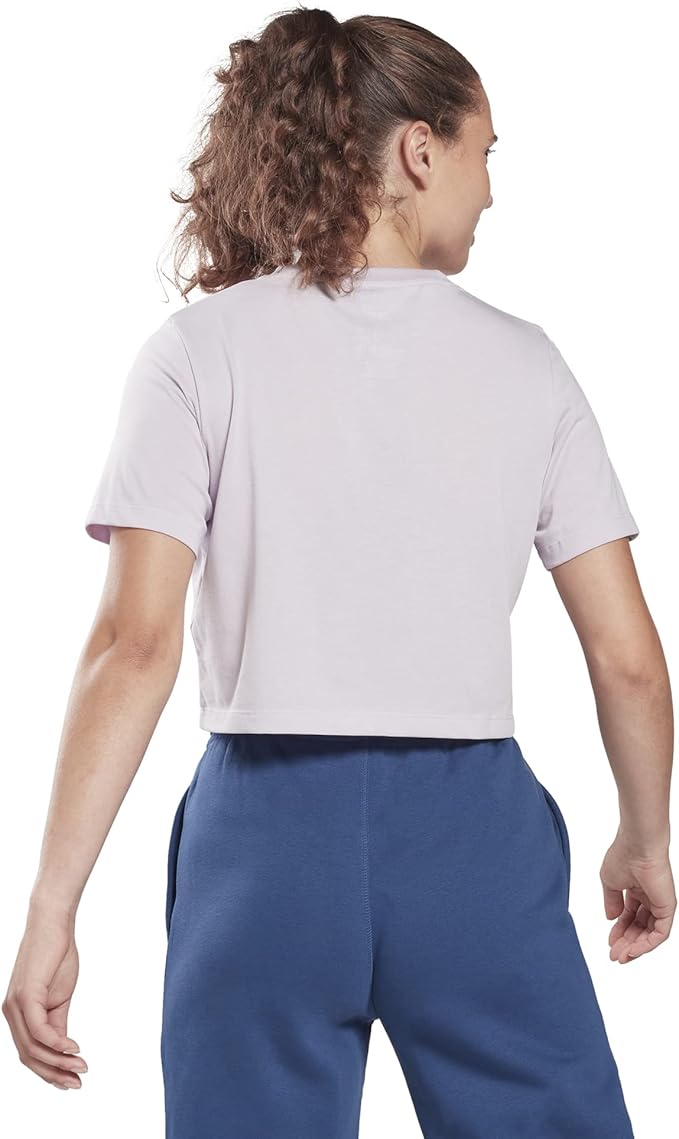 Reebok Women's Ri Bl Crop Tee T-SHIRT (SHORT SLEEVE)