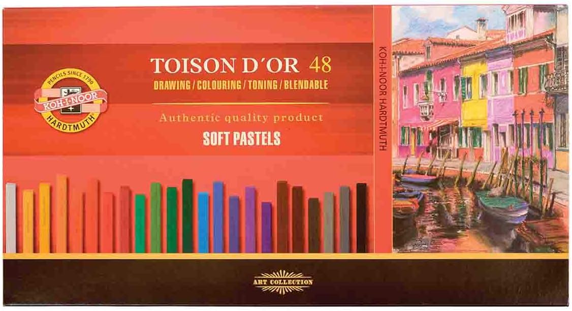 Koh-I-Noor set of artists´ soft pastels 8586 48