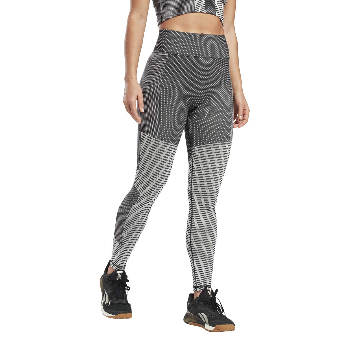 Reebok Women's Ts Seasonal Seamless Tights Trousers