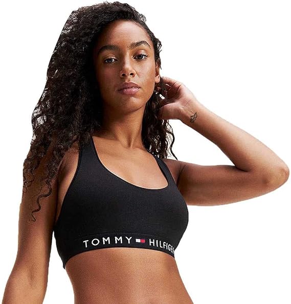 Tommy Hilfiger womens Uw0uw02037 Bra Size: M Color: Black