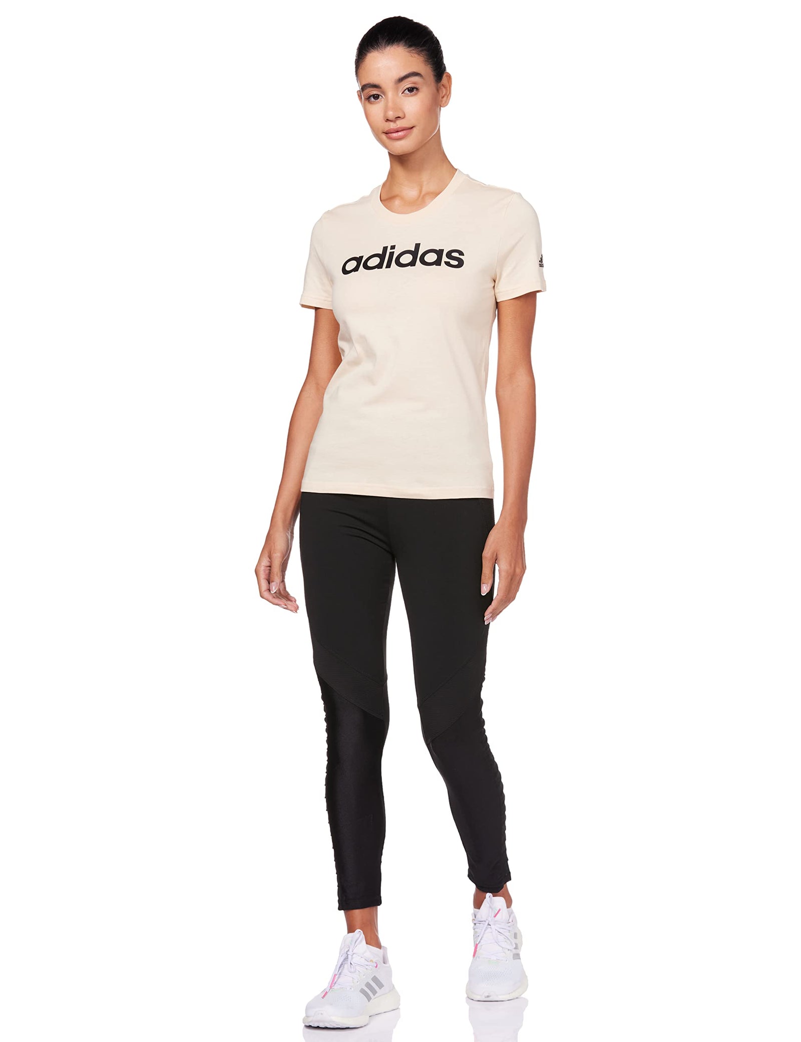 adidas Womens W Lin T Work Utility Outerwear , SANSTR-BLACK , M