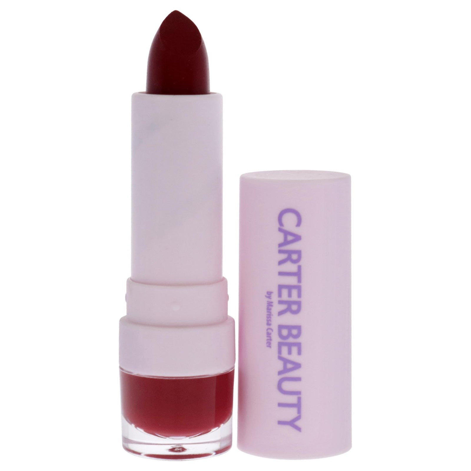 Carter Beauty Word Of Mouth Lipstick - Intense Color With A Smooth Matte Finish - Long-Lasting Comfortable Wear - Can Be Used With Free Speech Lip Tint For A Glossy Look - Meghan - 0.16 Oz