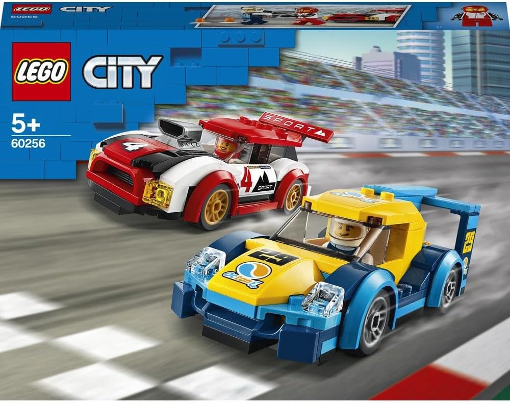 LEGO City Racing Cars 60256 Toy Building Set (190 Pieces)