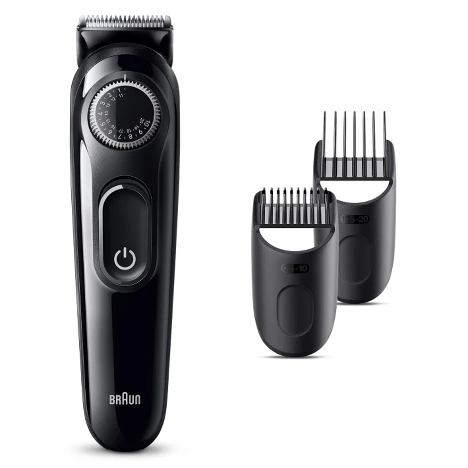 Braun Beard Trimmer Series 3 3410, Trimmer For Men with Styling Tools and 50-min Runtime