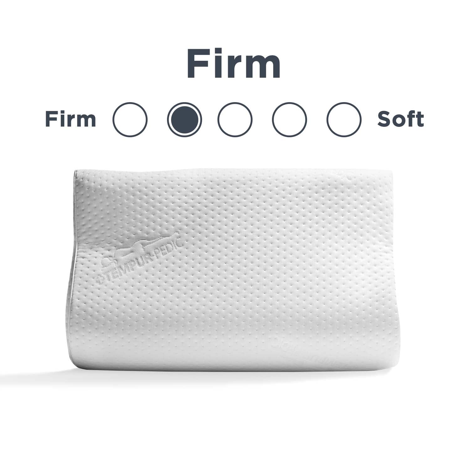 TEMPUR-PEDIC Tempur-Pedic TEMPUR-Ergo Neck Pillow Firm Support, Medium Profile, White