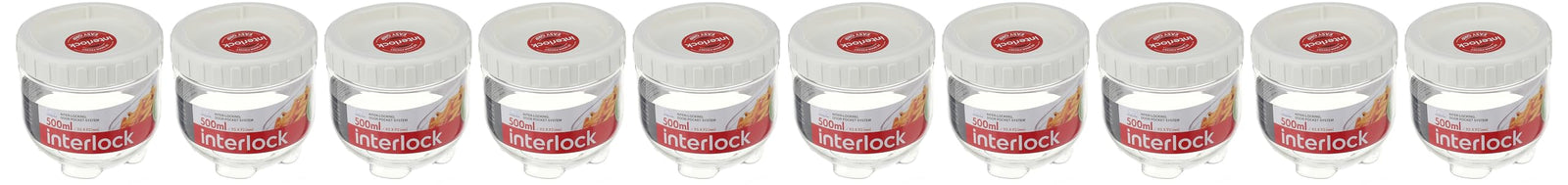 Lock and lock interlock 10p online set (brown carton packing) hpiinls01