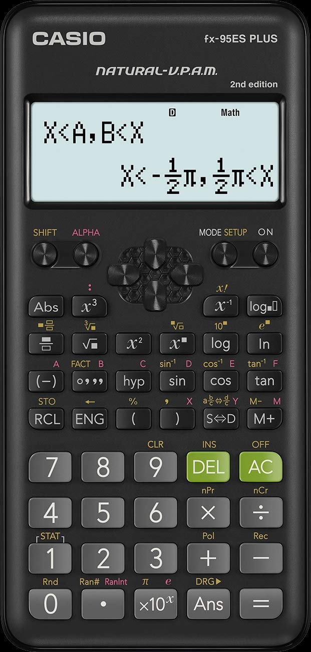 Casio - Digital Calculator - Black