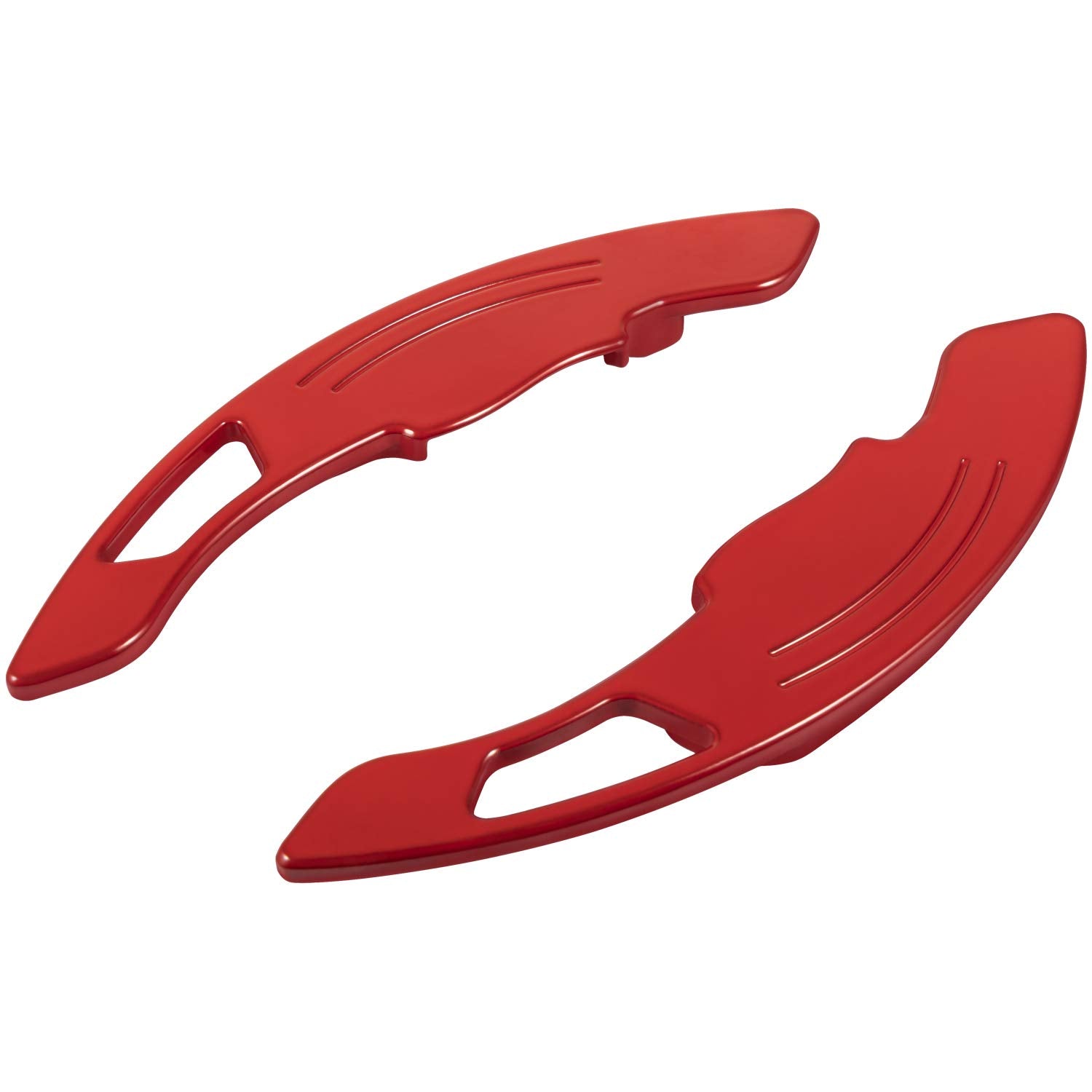 bonbo Red Sports Aluminum Steering Wheel Paddle Shifter Extension Cover trim interior Accessories for Honda Accord Civic Insight CR-V