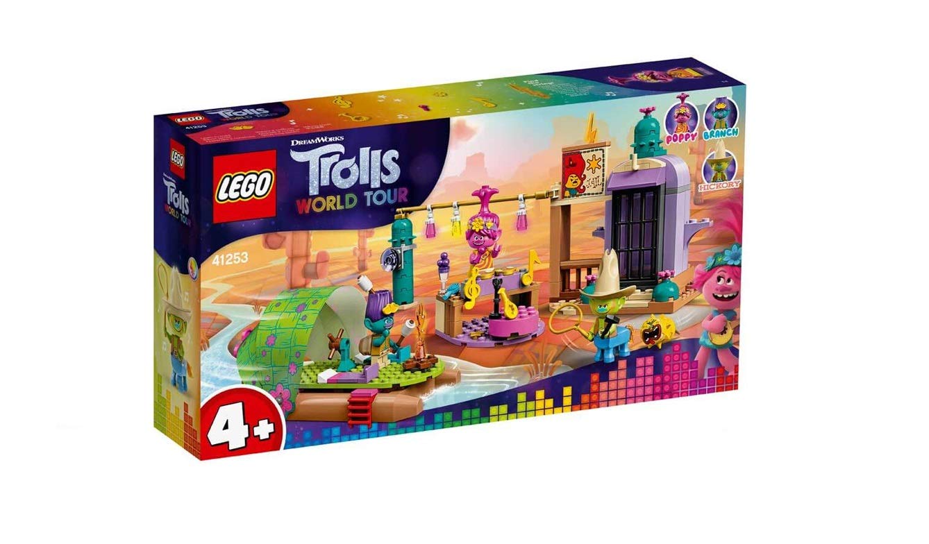 LEGO Trolls World Tour Lonesome Flats Raft Adventure 41253 Kids Building Kit, Great Trolls Gift for Creative Kids (159 Pieces)