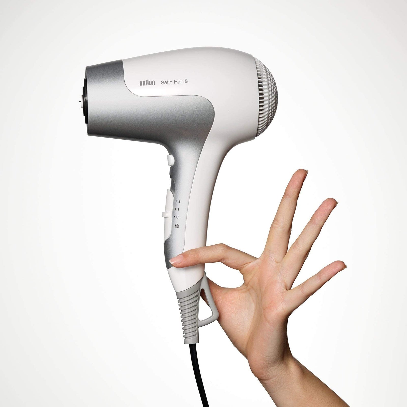 Braun Satin Hair 5 HD580 Power Perfection dryer – Ionic. Ultra Powerful. Lightweight.