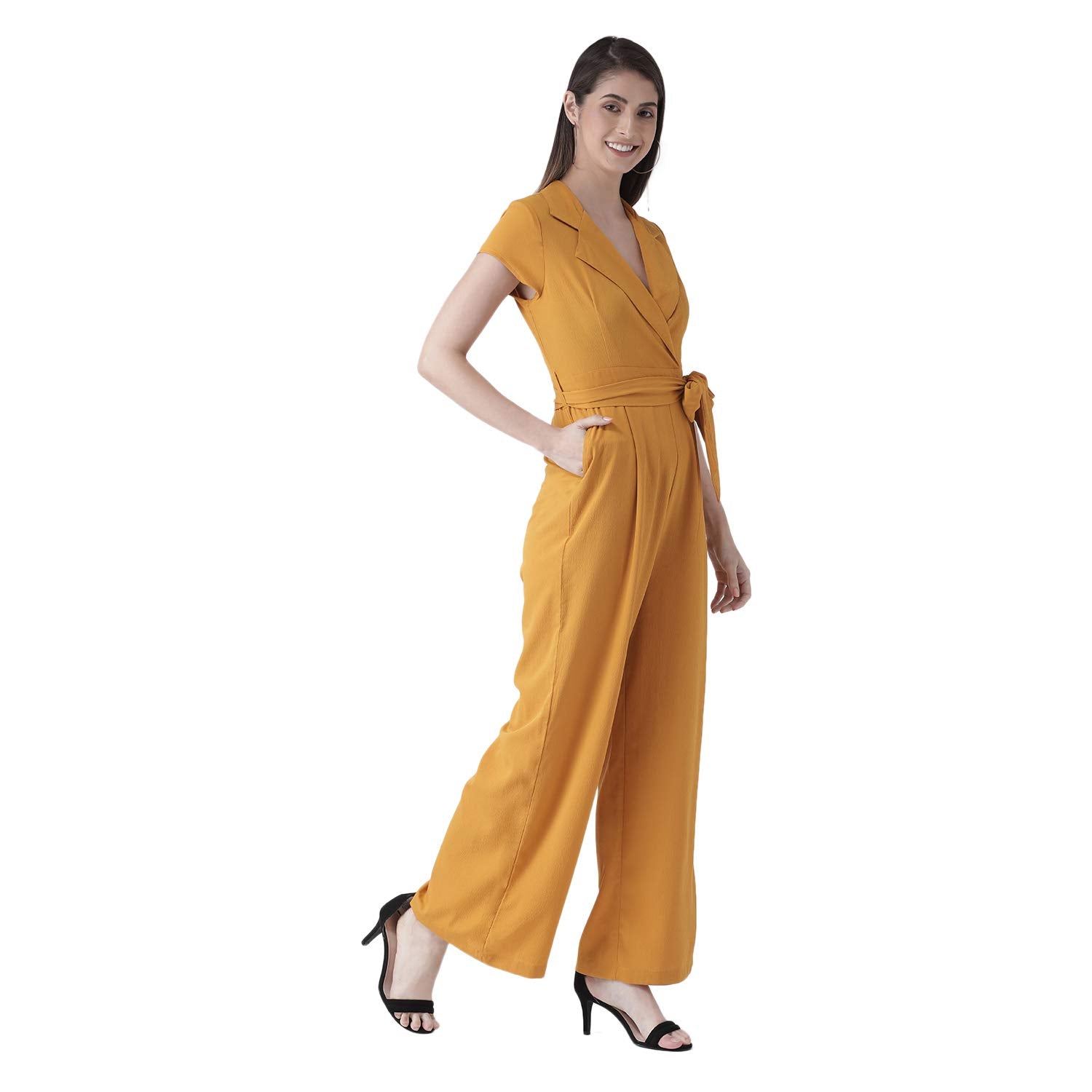 Styleville.in Women's Fit and Flare Jumpsuit