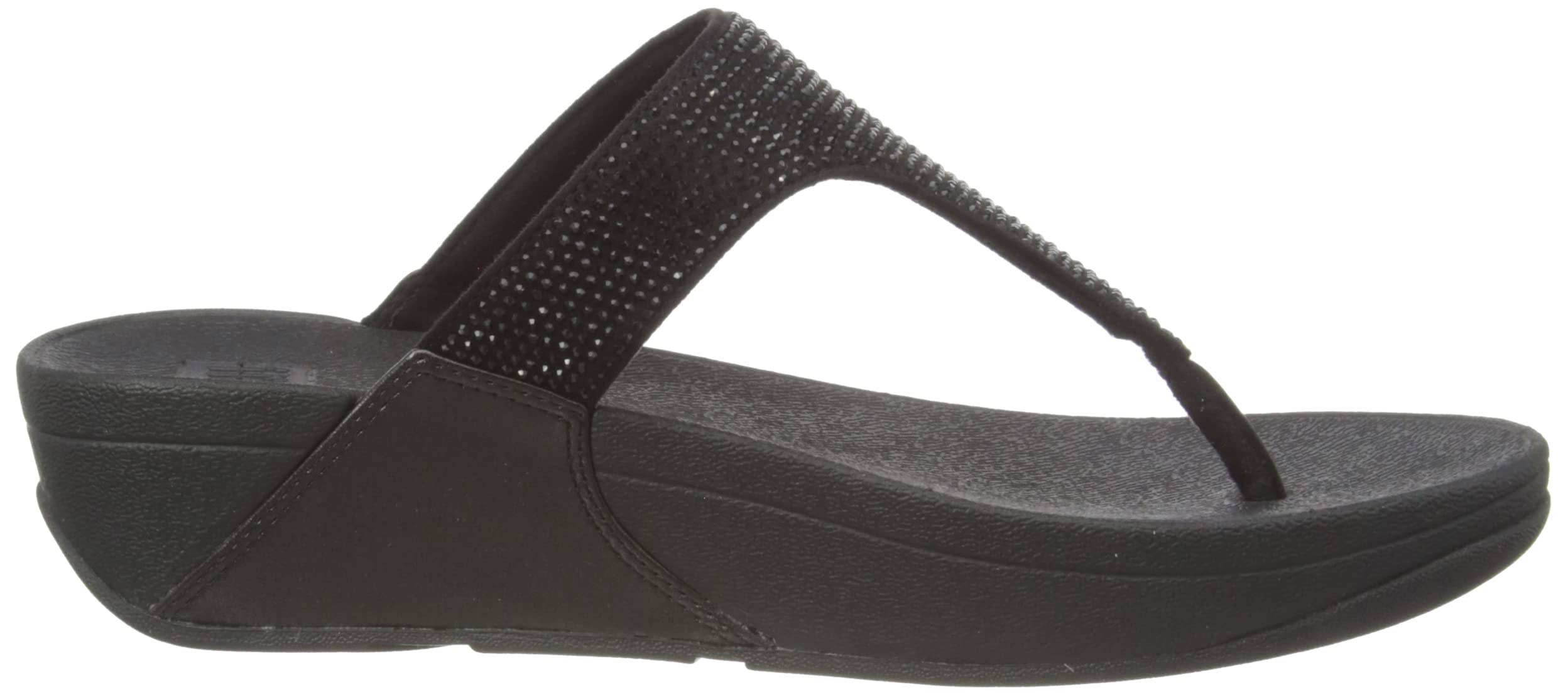 FITFLOP Lulu Crystal Embellished Toe-Post Sandals womens Lulu Crystal Embellished Toe-Post Sandals