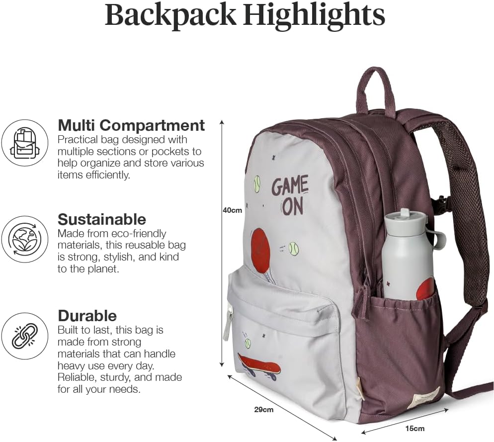 Grand Children's Backpack for School, Lightweight, Large Capacity Bookbag for Kids, Perfect for Travel & Adventures