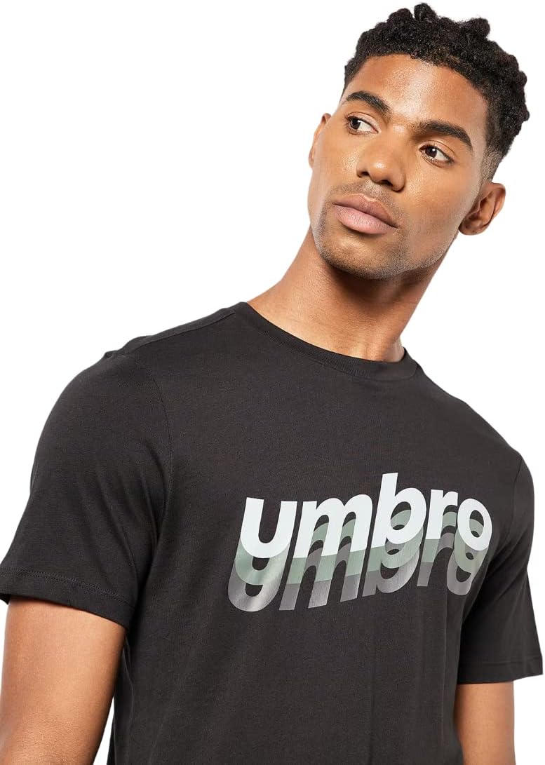 Umbro Mens FW LINEAR WAVES GRAPHIC TEE T-Shirt