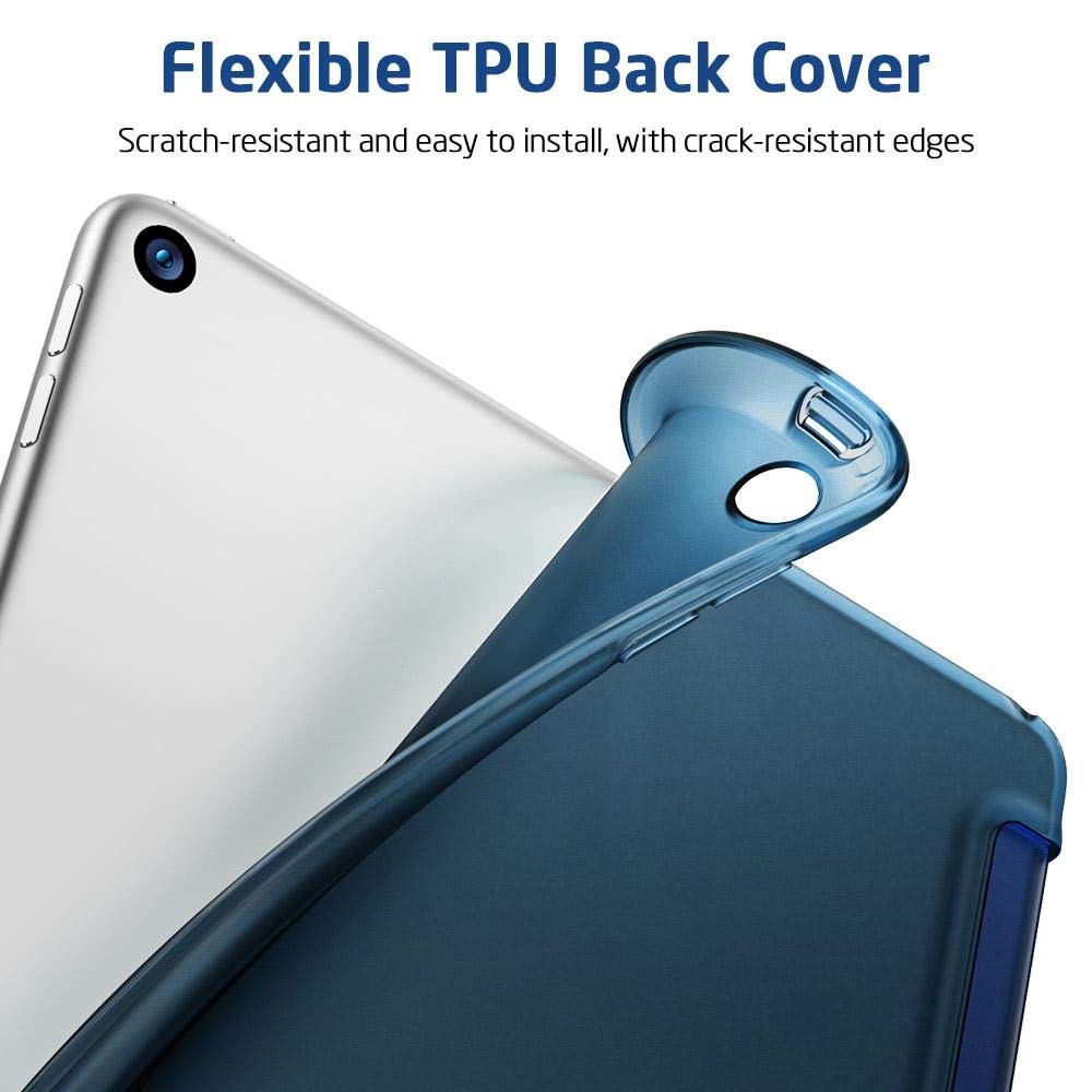 For iPad 10.2 (2019) - ESR Rebound Slim Smart Case - Navy Blue