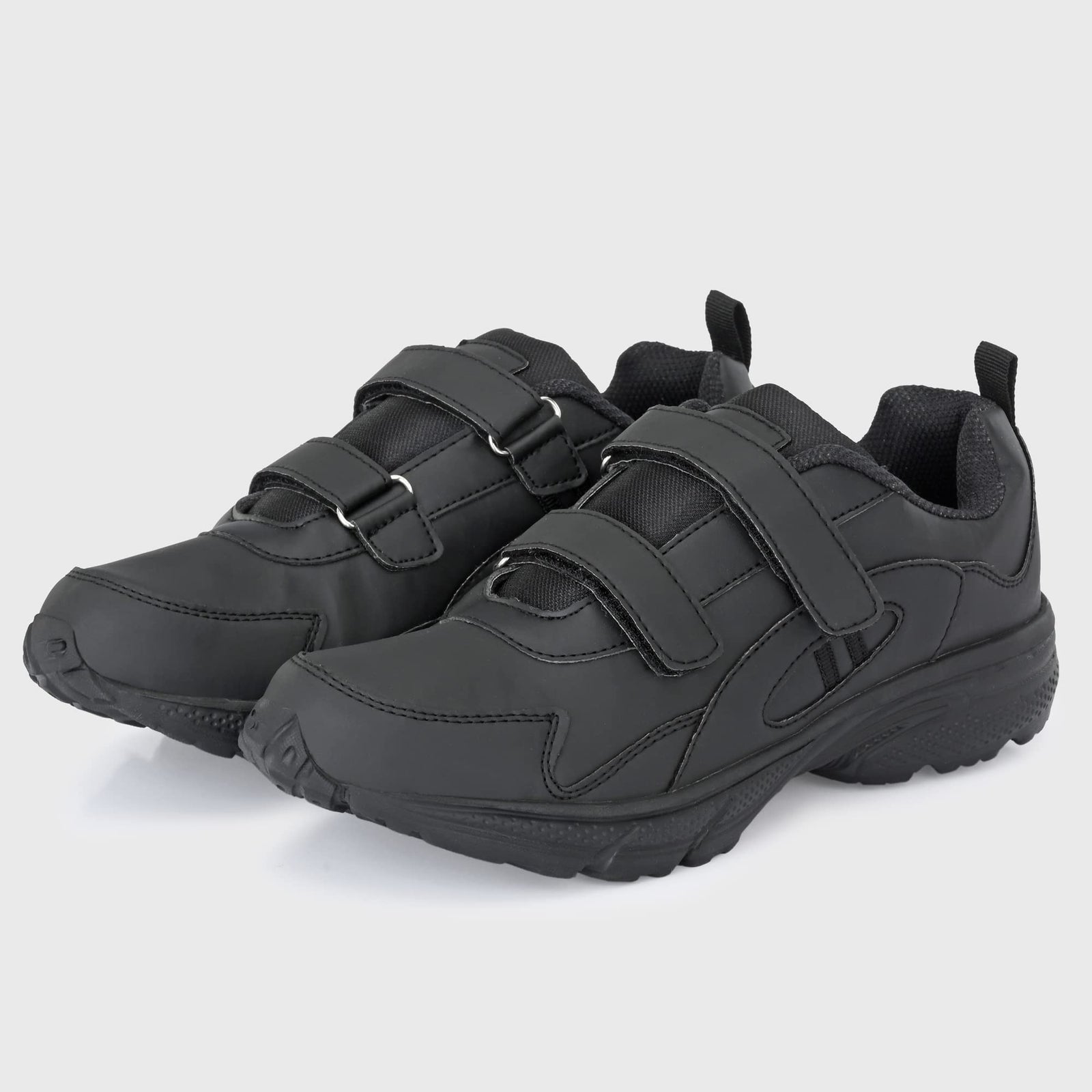 Bourge Boys' BTS-2 Velcro School Shoes