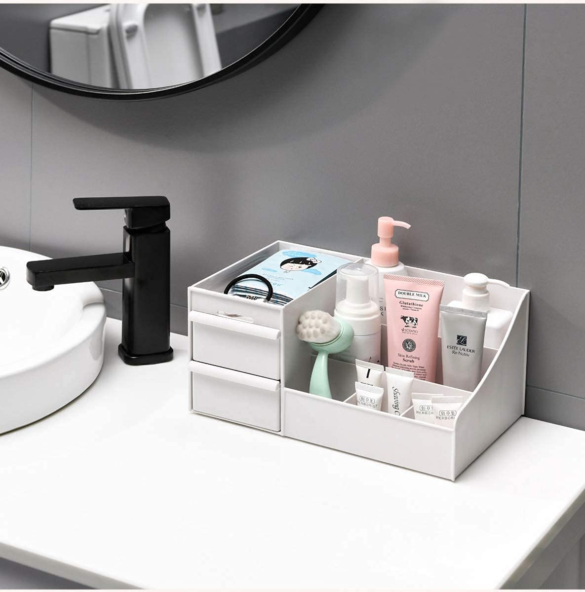 Sulfar Makeup Organizer - White