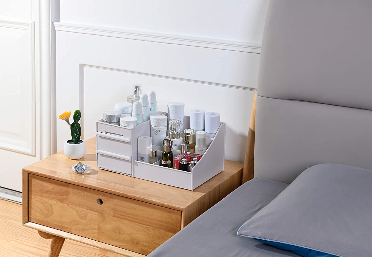 Sulfar Makeup Organizer - White