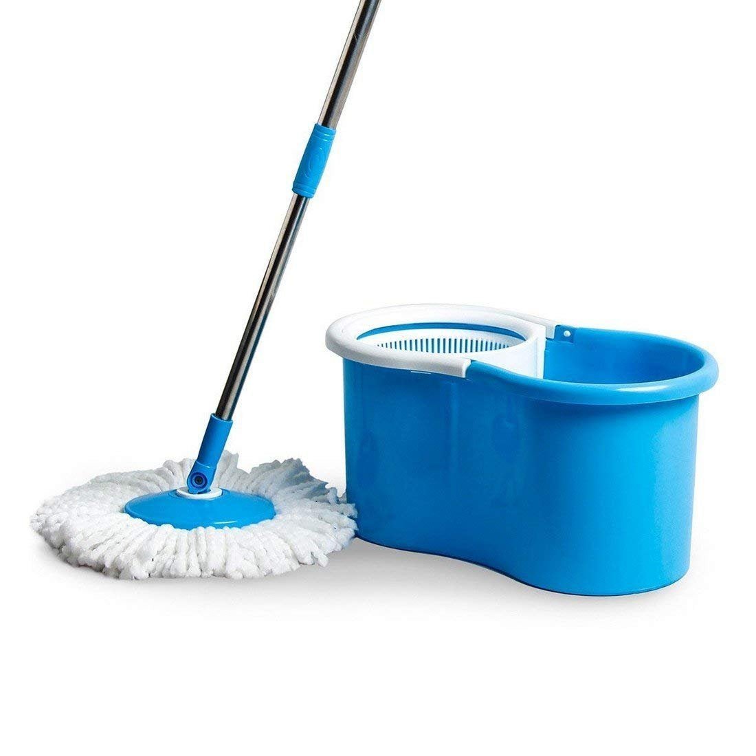 Esqube Elegant 360° Spin Mop Bucket Set - Blue