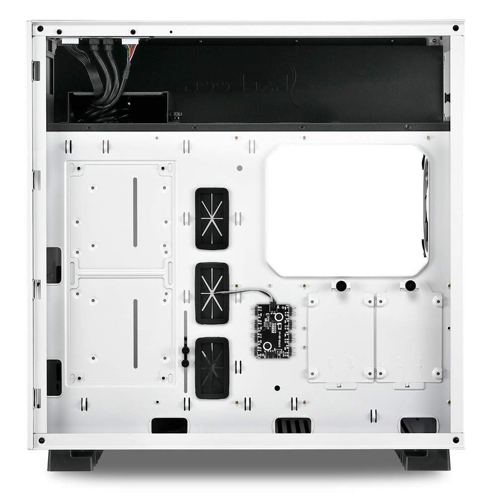 Sharkoon Pure Steel White PC Case, RGB