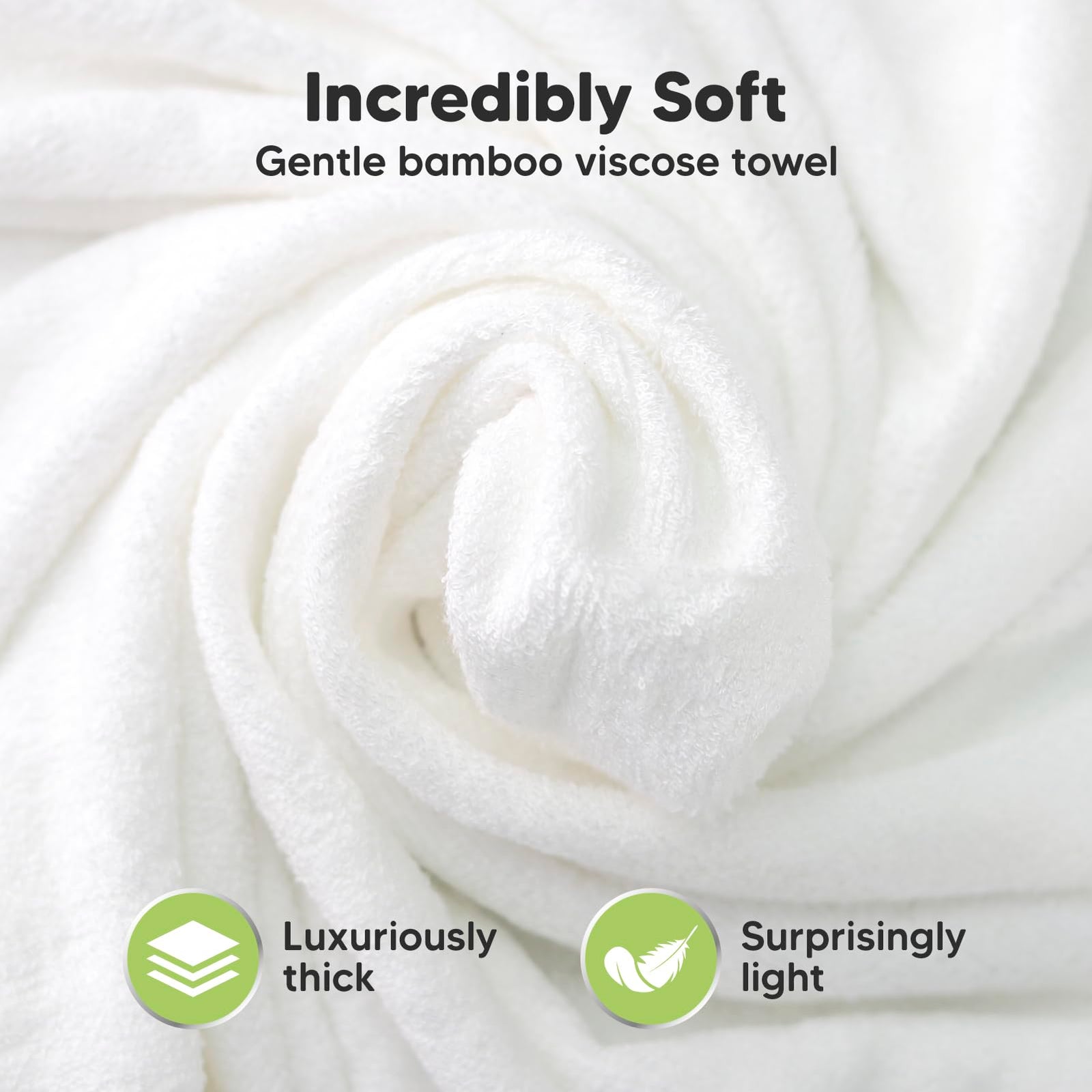 KeaBabies Baby Hooded Towel - Viscose Derived from Bamboo Baby Towel, Toddler Bath Towel, Infant Towels, Large Hooded Towel, Organic Baby Towels with Hood for Girls, Babies, Newborn Boys(Lamb)