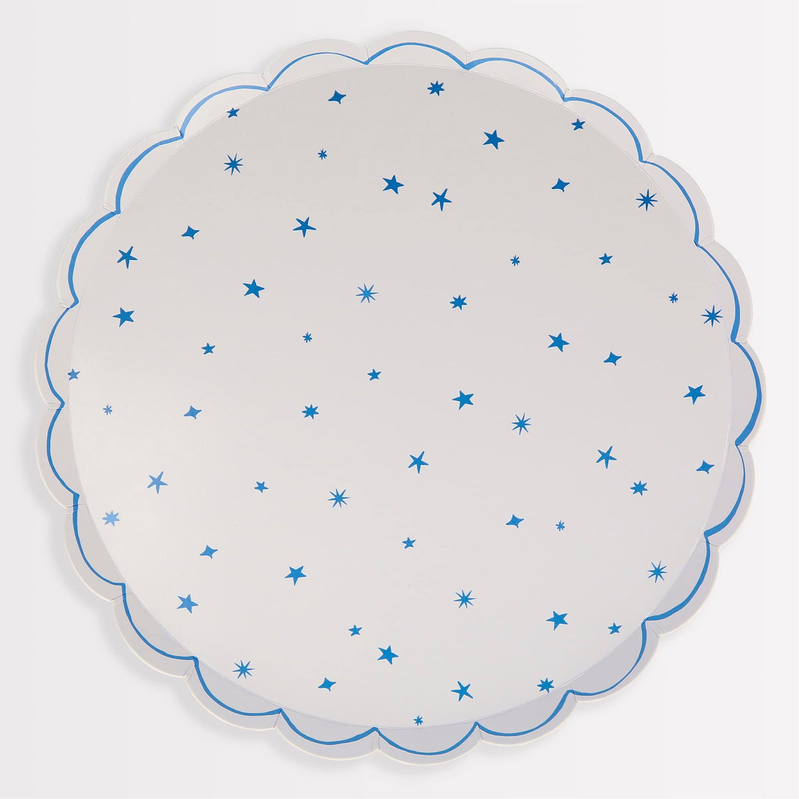 Star Pattern Dinner Plates