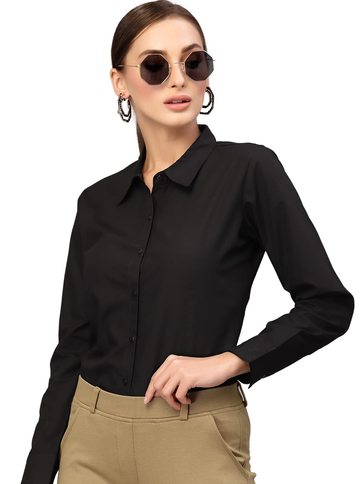 Krave Women Classic Formal Shirt