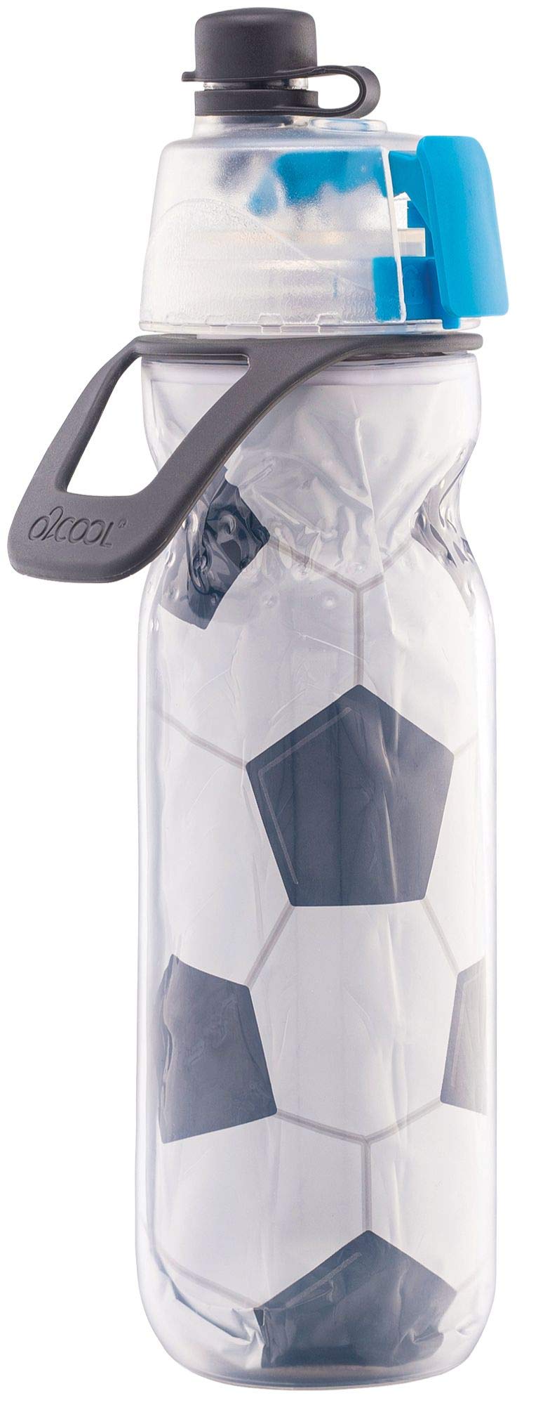 O2COOL Misting Insulated Water Bottle, Mist 'N Sip Sports Series by , 20 oz 20 Ounce HMCDP31SB1