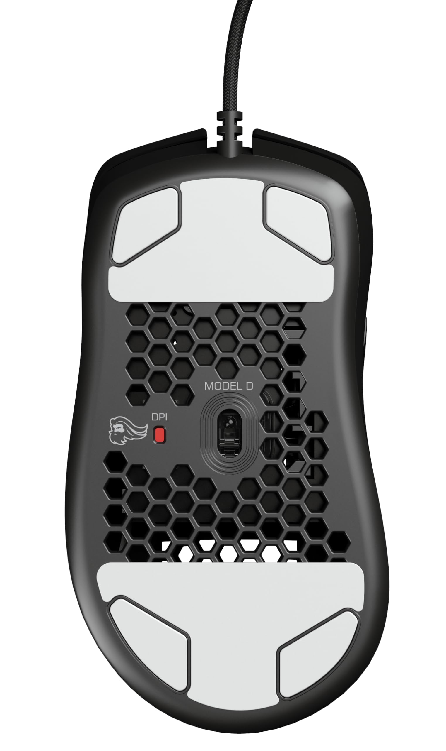 Gloriuos Black Gaming Mouse - Glorious Model D Gaming Mouse Honeycomb - Ultralight RGB Mouse - PC Mouse - 68 g - Matte Black Mouse