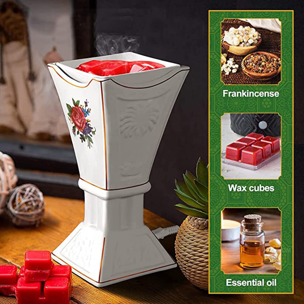 Blackstone Electric Incense Burner Bakhoor Burner Oud Frankincense Resin Burner Luxury Ceramic Electric Incense Burner, Made in Japan