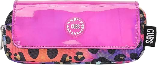 CUBS PU Pencil Case Leopard TieDye